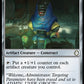 (241) Magic The Gathering Universes Beyond: Fallout Single: Steel Overseer  Holo Rare