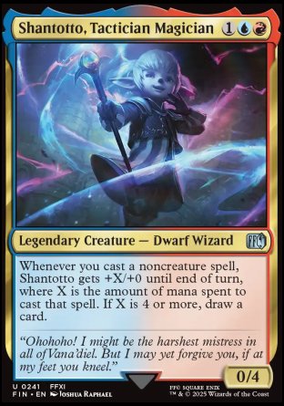 (241) Magic The Gathering Magic: The Gathering - FINAL FANTASY Single: Shantotto, Tactician Magician Holo Uncommon