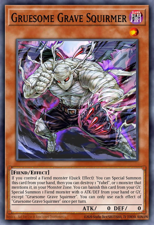 (019) YuGiOh TCG LEDE: Legacy of Destruction Single: Gruesome Grave Squirmer  Common
