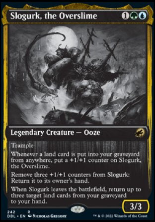 (242) Magic The Gathering Innistrad: Double Feature Single: Slogurk, the Overslime Holo Rare