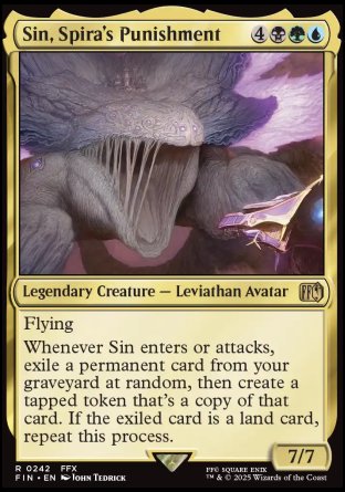 (242) Magic The Gathering Magic: The Gathering - FINAL FANTASY Single: Sin, Spira's Punishment Holo Rare