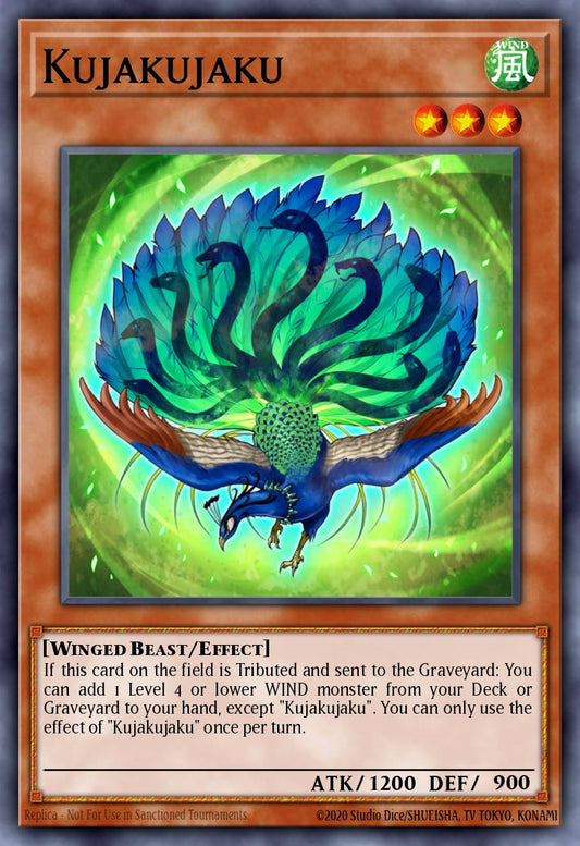 (124) YuGiOh TCG MP14: 2014 Mega-Tins Mega-Pack Single: Kujakujaku  Common