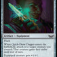 (243) Magic The Gathering Streets of New Capenna Single: Quick-Draw Dagger Holo Common