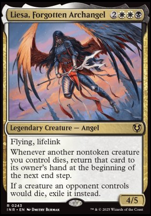 (243) Magic The Gathering Innistrad Remastered Single: Liesa, Forgotten Archangel  Rare