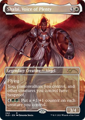 (244) Magic The Gathering Secret Lair Drop Series Single: Shalai, Voice of Plenty  Rare
