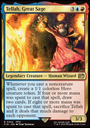 (244) Magic The Gathering Magic: The Gathering - FINAL FANTASY Single: Tellah, Great Sage  Rare