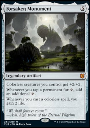 (244) Magic The Gathering Zendikar Rising: Promos Single: Forsaken Monument (V.1)  Mythic