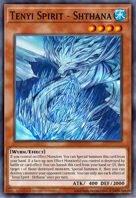(107) YuGiOh TCG MP20: 2020 Tin of Lost Memories Mega Pack Single: Tenyi Spirit - Shthana  Common