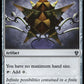 (245) Magic The Gathering Commander: Murders at Karlov Manor Single: Thought Vessel  Uncommon