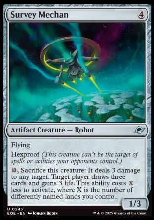 (245) Magic The Gathering Edge of Eternities Single: Survey Mechan  Uncommon