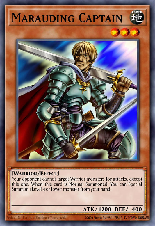 (138) YuGiOh TCG DB2: Dark Beginning 2 Single: Marauding Captain  Rare