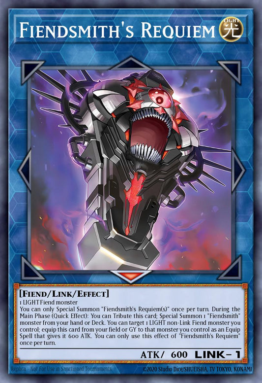 (046) YuGiOh TCG INFO: The Infinite Forbidden Single: Fiendsmith's Requiem (V.1 - Secret Rare)  Secret Rare