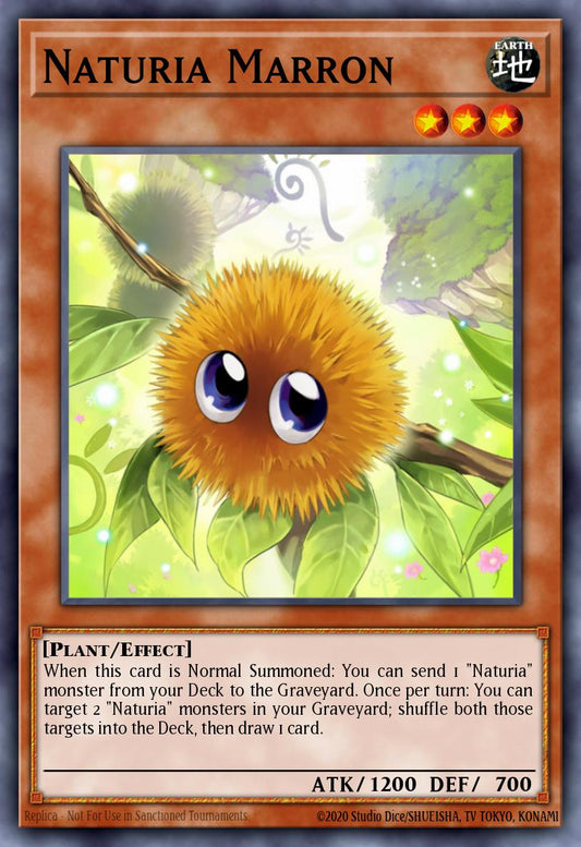 (032) YuGiOh TCG OP18: OTS Tournament Pack 18 Single: Naturia Marron  Common