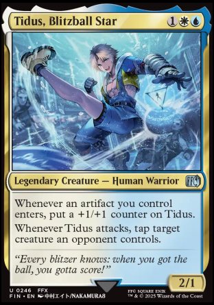 (246) Magic The Gathering Magic: The Gathering - FINAL FANTASY Single: Tidus, Blitzball Star  Uncommon