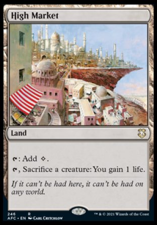 (246) Magic The Gathering Commander: Adventures in the Forgotten Realms Single: High Market  Rare