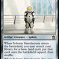 (246) Magic The Gathering Universes Beyond: Doctor Who Single: Solemn Simulacrum  Rare