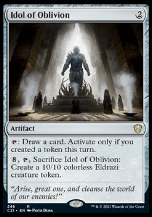 (246) Magic The Gathering Commander: Strixhaven Single: Idol of Oblivion  Rare