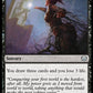 (246) Magic The Gathering Commander: March of the Machine Single: Ambition's Cost  Uncommon