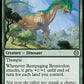 (247) Magic The Gathering Commander: The Lost Caverns of Ixalan Single: Rampaging Brontodon  Rare