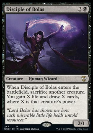 (247) Magic The Gathering Commander: Streets of New Capenna Single: Disciple of Bolas  Rare