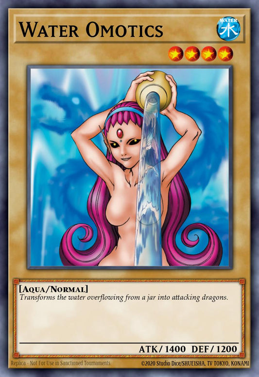 (021) YuGiOh TCG MRD: Metal Raiders Single: Water Omotics (V.1 - Common)  Common