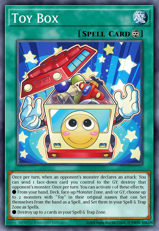 (023) YuGiOh TCG BLTR: Battles of Legend: Terminal Revenge Single: Toy Box  Ultra Rare