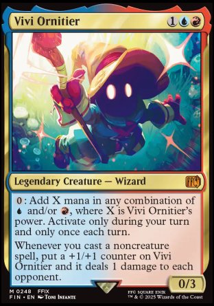 (248) Magic The Gathering Magic: The Gathering - FINAL FANTASY Single: Vivi Ornitier Holo Mythic