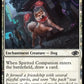 (248) Magic The Gathering Jumpstart 2022 Single: Spirited Companion  Common