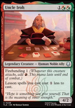 (248) Magic The Gathering Magic: The Gathering | Avatar: The Last Airbender Single: Uncle Iroh Holo Uncommon