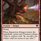 (248) Magic The Gathering Commander Masters Single: Rapacious Dragon  Common