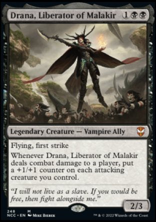 (248) Magic The Gathering Commander: Streets of New Capenna Single: Drana, Liberator of Malakir  Mythic