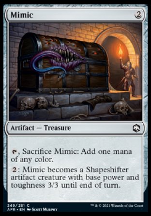 (249) Magic The Gathering Adventures in the Forgotten Realms Single: Mimic  Common