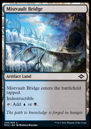 (249) Magic The Gathering Modern Horizons 2 Single: Mistvault Bridge  Common
