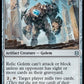(249/280) Magic The Gathering Zendikar Rising Single: Relic Golem Holo Uncommon