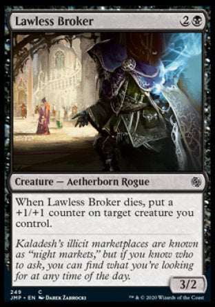 (249) Magic The Gathering Jumpstart Single: Lawless Broker  Common