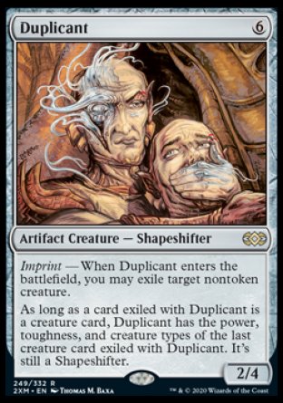 (249/332) Magic The Gathering Double Masters Single: Duplicant  Rare