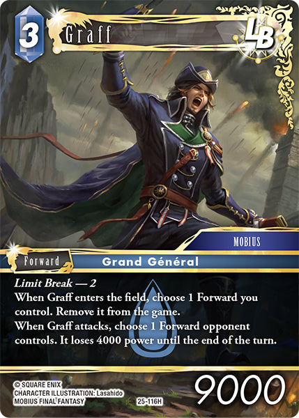 (116) Final Fantasy TCG Tears of the Planet Single: Graff (25-116)  Hero