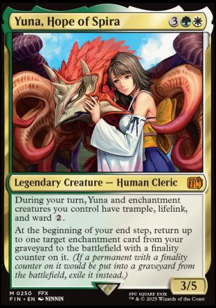(250) Magic The Gathering Magic: The Gathering - FINAL FANTASY Single: Yuna, Hope of Spira  Mythic