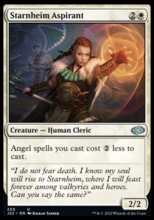 (250) Magic The Gathering Jumpstart 2022 Single: Starnheim Aspirant  Uncommon