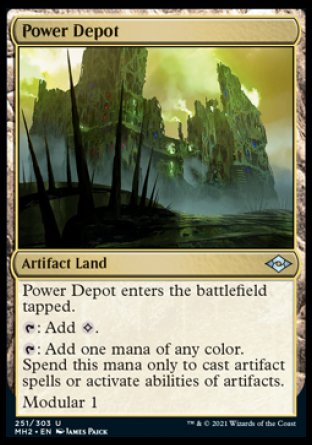 (251) Magic The Gathering Modern Horizons 2 Single: Power Depot Holo Uncommon