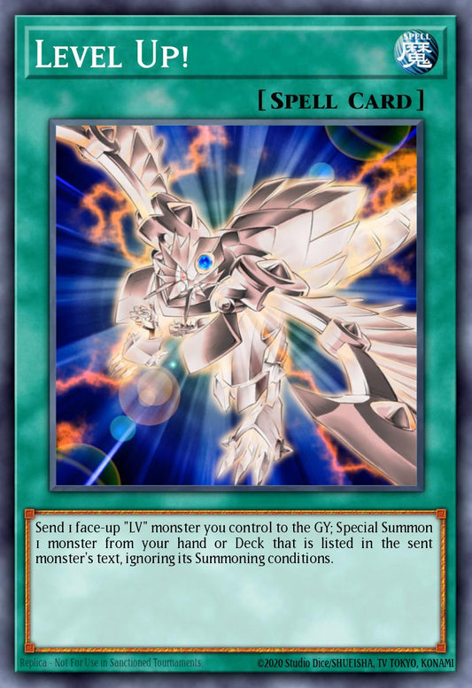 (207) YuGiOh TCG LCYW: Legendary Collection 3: Mega Pack Single: Level Up!  Common