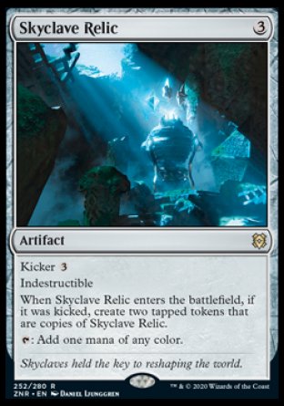 (252) Magic The Gathering Zendikar Rising: Promos Single: Skyclave Relic (V.2)  Rare