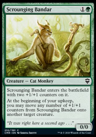 (252/361) Magic The Gathering Commander Legends Single: Scrounging Bandar  Common