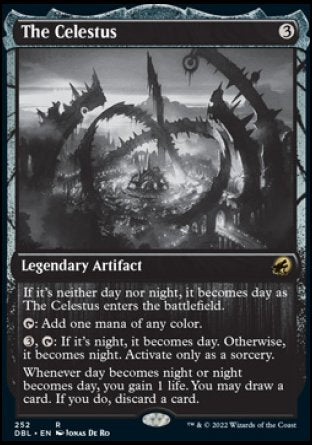 (252) Magic The Gathering Innistrad: Double Feature Single: The Celestus Holo Rare