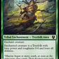 (252) Magic The Gathering Commander: The Lord of the Rings: Tales of Middle-earth Single: Lignify  Common
