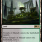 (253) Magic The Gathering Core 2021 Single: Temple of Malady  Rare