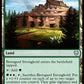 (253/285) Magic The Gathering Kaldheim Single: Bretagard Stronghold  Uncommon