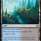 (254) Magic The Gathering Tarkir: Dragonstorm Single: Dismal Backwater Holo Common