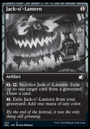 (254) Magic The Gathering Innistrad: Double Feature Single: Jack-o'-Lantern  Common