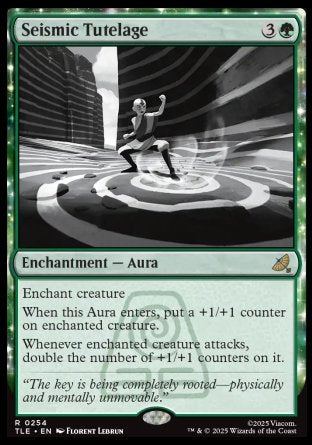 (254) Magic The Gathering Magic: The Gathering | Avatar: The Last Airbender: Eternal Single: Seismic Tutelage  Rare